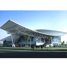 Prefab Sports Halls Fabricantes Space Frame Estructura de acero Construcción del estadio